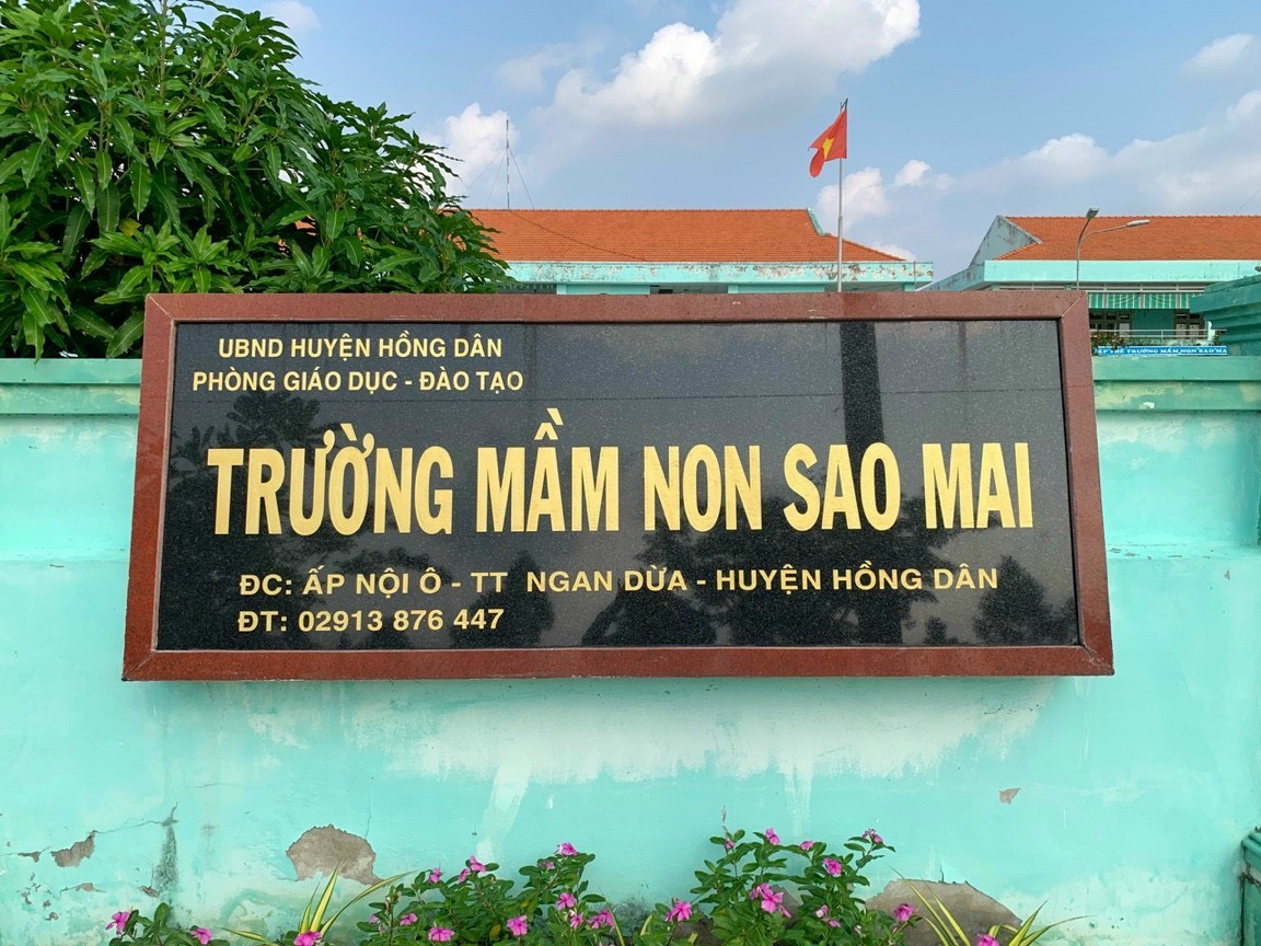 Công trình khu vui chơi trường mầm non Sao Mai