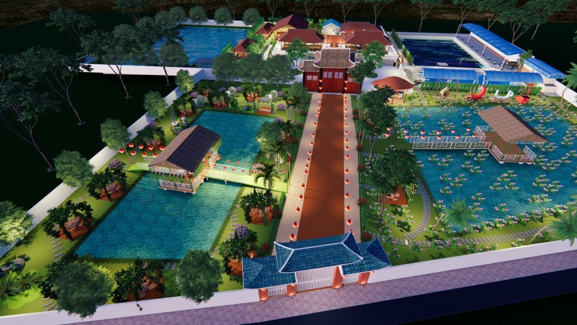 CÔNG TRÌNH VƯỜN SINH THÁI TẠI NHÀ 