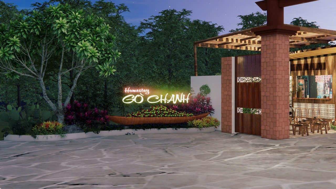 BÀN GIAO GÓI THIẾT KẾ CẢI TẠO MẶT TIỀN HOMESTAY GÒ CHANH 