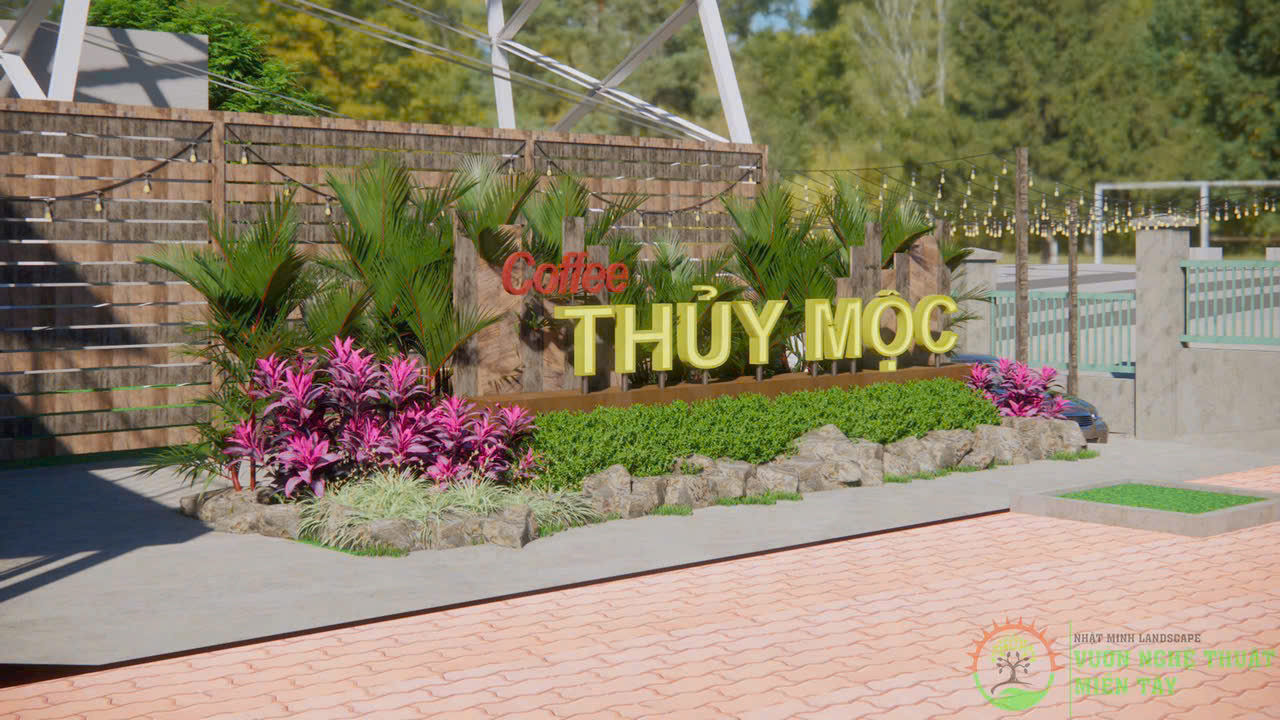 Thi công Quán cafe Thuỷ Mọc - Bình Dương