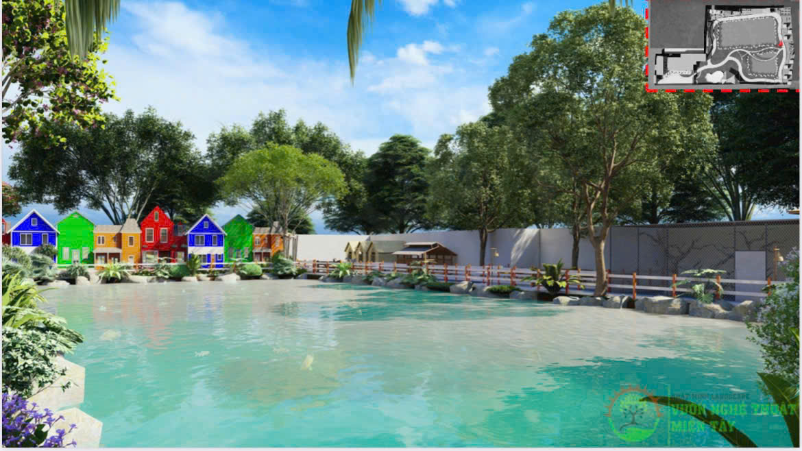 Thi công sân vườn tiểu cảnh đẹp tại Cần Thơ