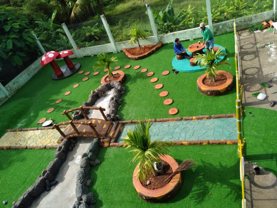 Thiết kế, thi công khu vườn cổ tích tại Cần Thơ