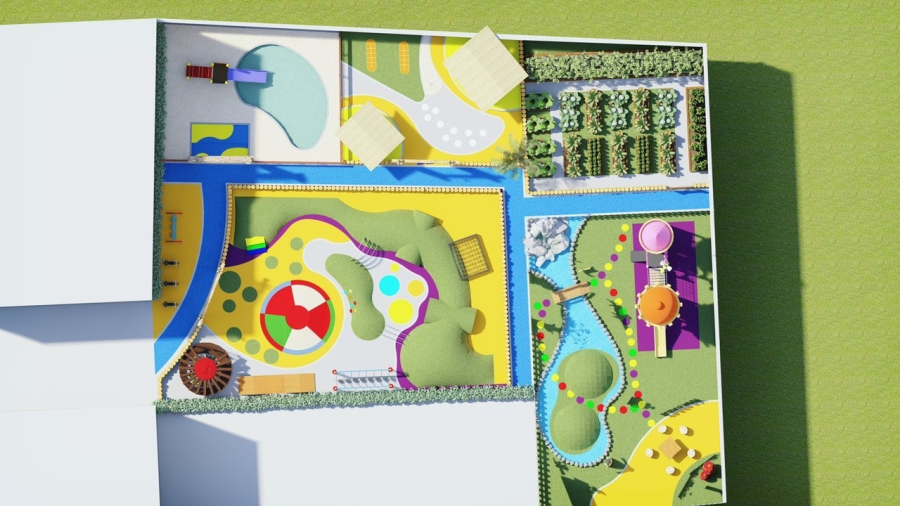 Thiết kế, thi công khu vườn cổ tích tại Cần Thơ