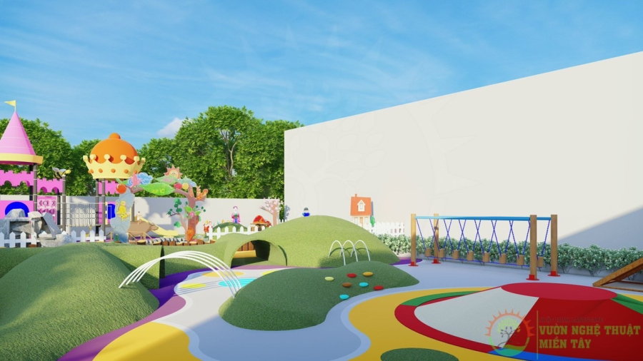 Thiết kế, thi công khu vườn cổ tích tại Cần Thơ