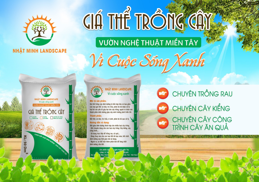 Đất Sạch Hữu Cơ Trồng Cây, Rau